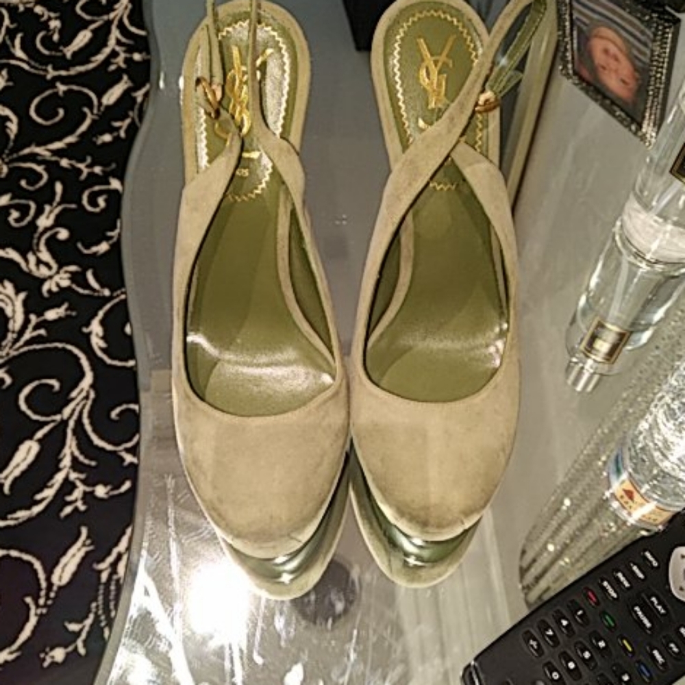 Slingback heels